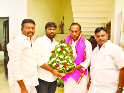 Best wishes to Mallareddy