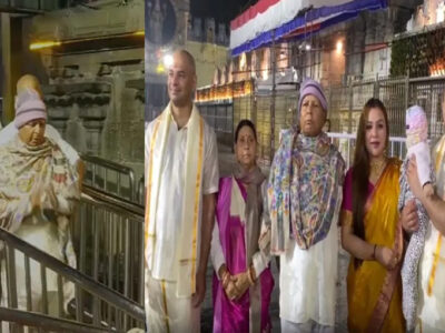 Lalu Prasad Yadav visited Tirumala Srivara