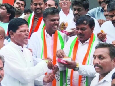 The state Dalit Congress chairman expressed joy