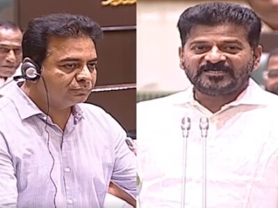 ktr vs revanth reddy