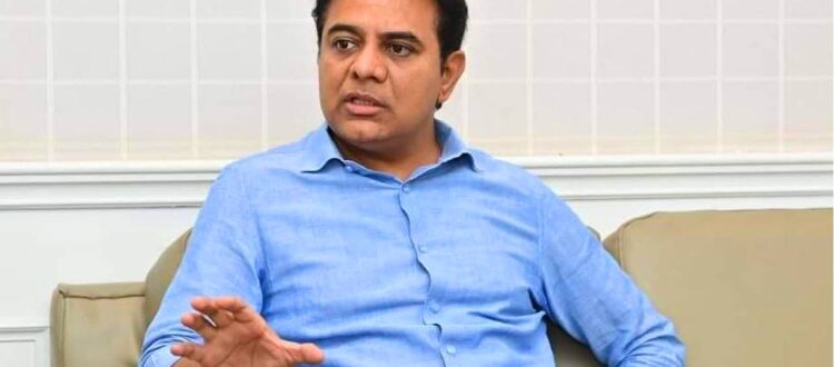 no permission for organizations on my name, says ktr