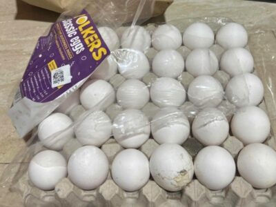 cracked eggs with ai