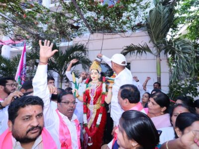 diksha vijay divas celebrations in telangana bhavan