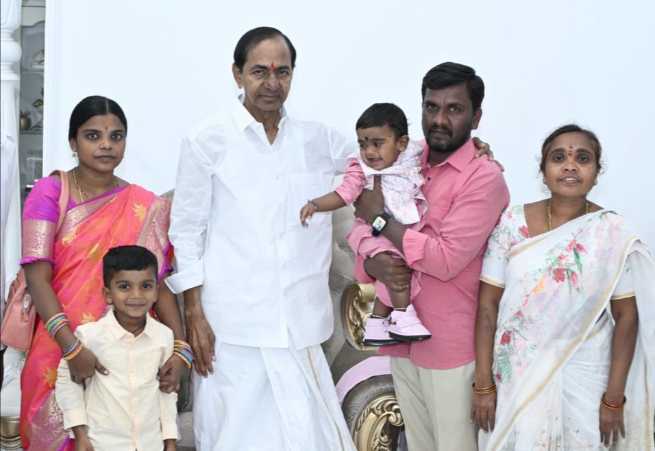kcr names his fan's son