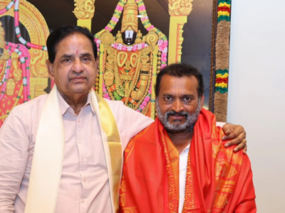 bandla ganesh completes his padayatra to tirumala