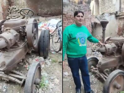 old tractor makes a man millionaire overnight