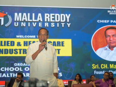 సదస్సులో మాట్లాడుతున్న మల్లారెడ్డి