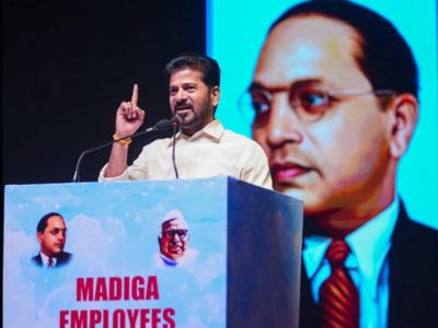 CM Revanth's speech in the Madiga Employees Coordination Committee programme