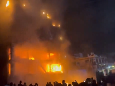 fire accident in chanda nagar