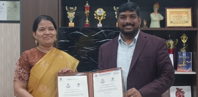 MedhaGen AI, Mallareddy University MoU
