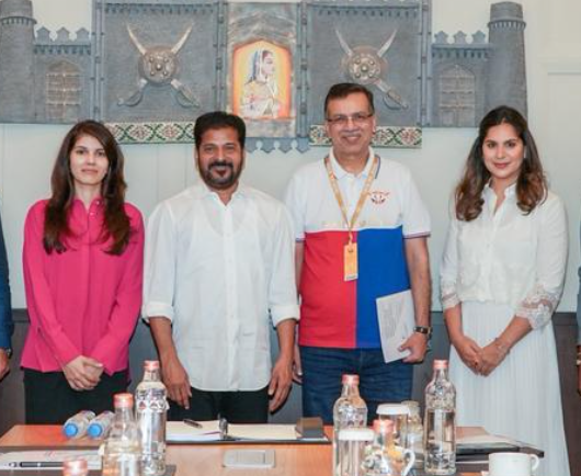 CM REVANTH MEETS KAVYA MARAN, sANJEEV GOENKA