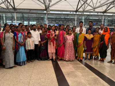 adivasi visit to hyderabad