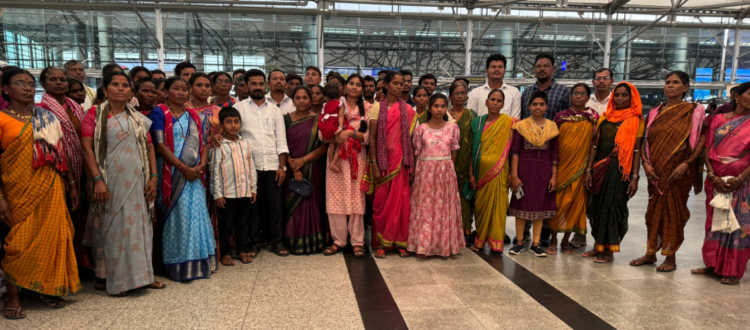 adivasi visit to hyderabad