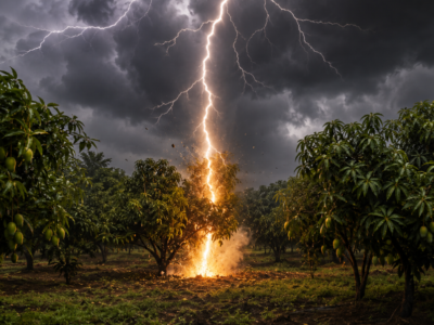 Lightening in Fields