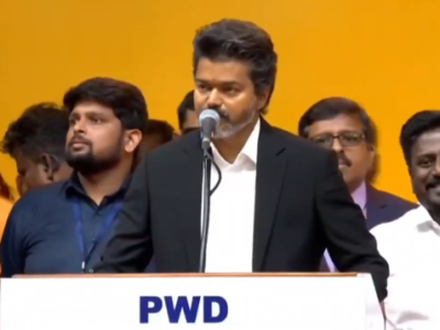 vijay swearing in ceremony