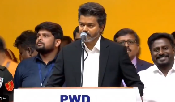 vijay swearing in ceremony