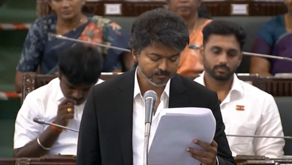 tvk govt wins floor test