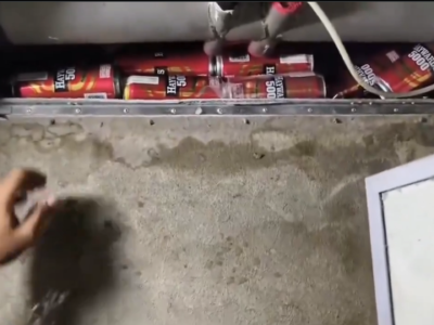liquor smugling in trains